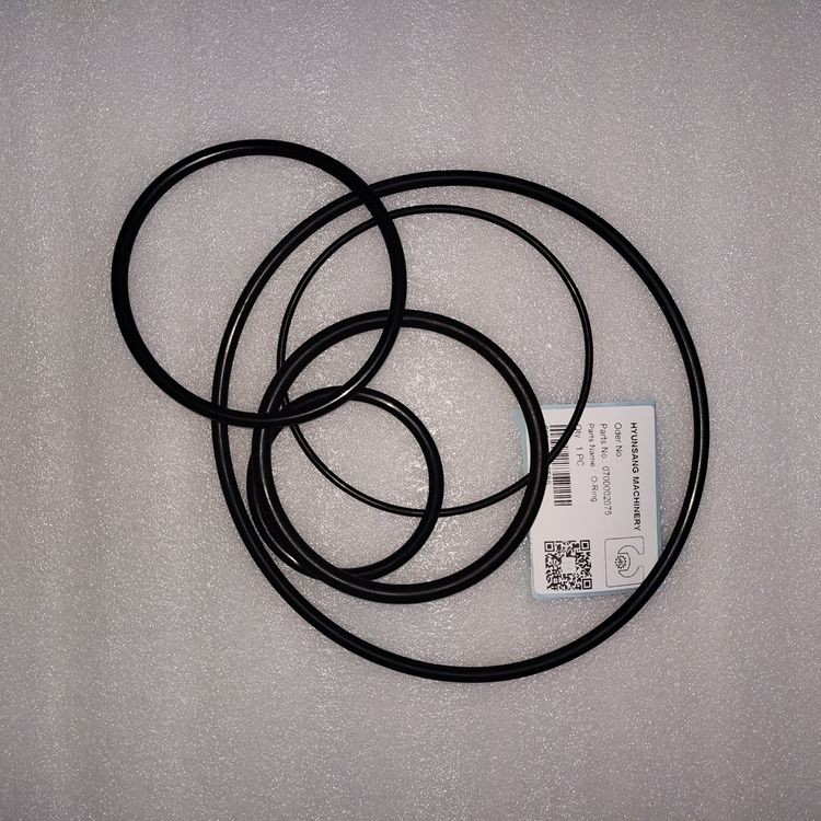 07000-02075 Komatsu Excavator Parts O Ring DA155AX-3 D275AX-5 PC200-6S