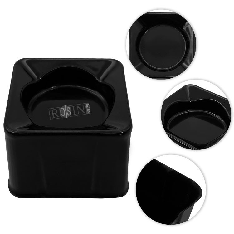 Black Individual Plastic Chocolate Packaging Square Chocolate Box Insert Trays