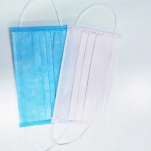 Wholesale Blue White Antiviral Face Mask Surgical Disposable 3 Ply Dust Mask For Hospital from china suppliers