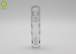 Wholesale Luxury Transparent Plastic Empty Lipgloss Tube , Round Shape Lipgloss Case from china suppliers
