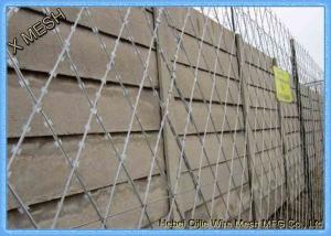 Wholesale Galvanized Razor Barbed Wire Fence / Security Barbed Wire Mesh SGS Listed from china suppliers