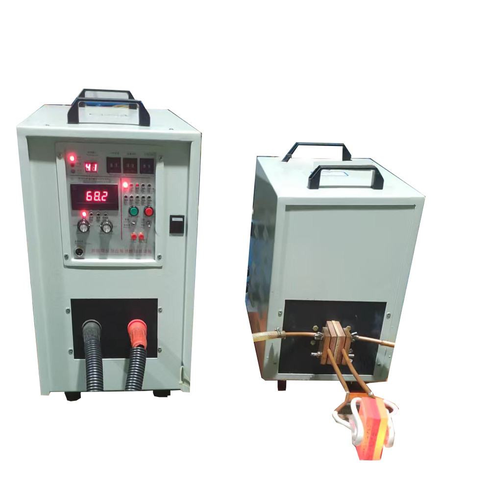 Copper Plate Induction Soldering Machine 60A 30 80Khz High Frequency Induction Heating Machine