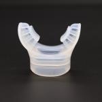 Customize Silicone Rubber Black Transparent Color Mouthpiece Diving Mouthpiece