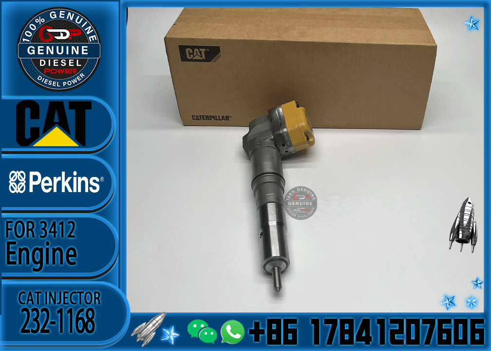 CAT Fuel Injector Assembly 174-7526 174-7528 232-1168 232-1173 for CAT 3412 3412E engines
