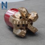 Carbon Steel PDC Well Drilling Bit 5 Blades Forging Oil Well Drill Head