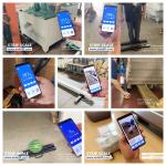 Wireless Weigh Bar Scales , Certified Pallet Scale 4.5 Tons bar weighing scale