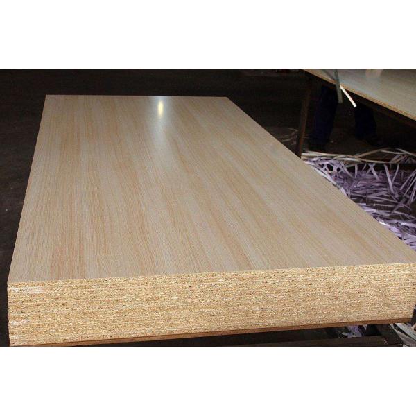 Base Wood Grain Melamine Particle Board / Industrial White Particle Board Sheets