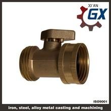 Wholesale Cast NPT Full Port Private Label on Handle Brass Ball Valve for Gas from china suppliers