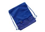 Polyester Mesh Cinch Sack Bag Custom Drawstring Backpack 30cm*35cm