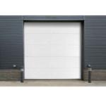 Polyurethane Foam Insulated Sectional Doors Powder Coated With Hinges
