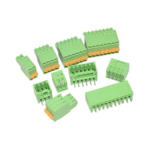 2.50mm Pitch Screwless Spring Crimping Pluggable PCB Terminal Blocks