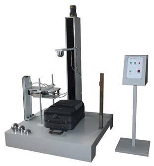 Electric Luggage Testing Equipment , Electromagnetic Control Drop Hammer Impact