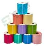 Preprinted Thermal Label Direct Thermal Top Coated Adhesive Barcode Sticker