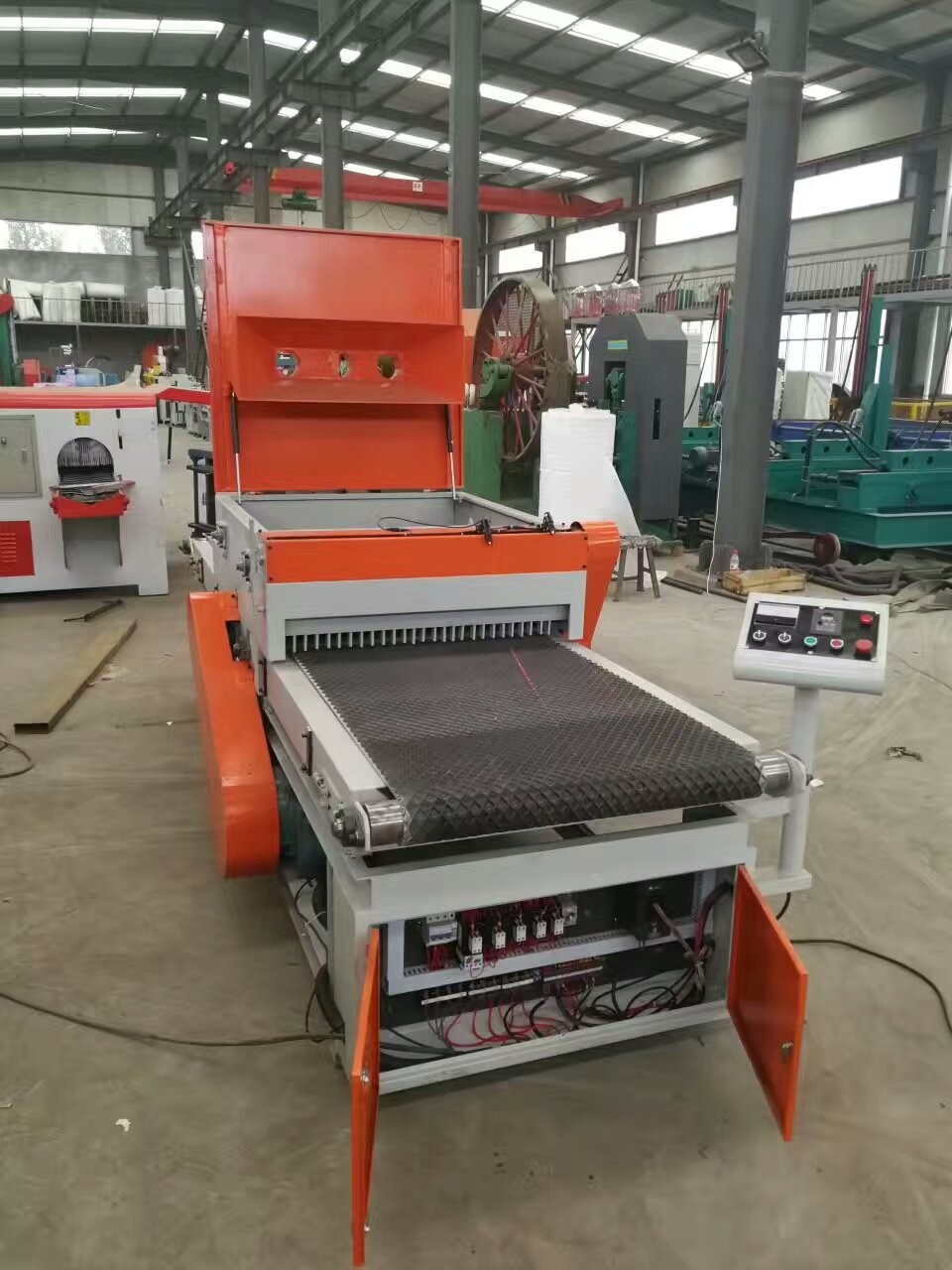 Twin Blade Board Edger Saw, Wood Cutting Multiple Blades Edger RipSaw Machine