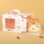 Gift Small Pastry Boxes Cake Packaging Bakery Disposable Containers Dessert With