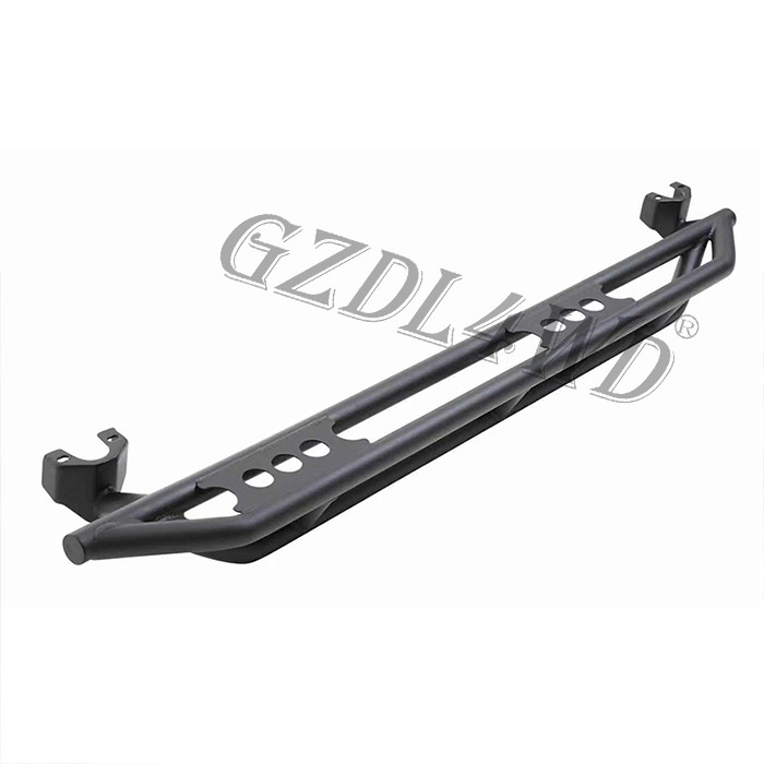 Durable 4x4 Body Kits , 2019 Wrangler JL 4 Doors Matted Dropped Side Step Bar Running Boards