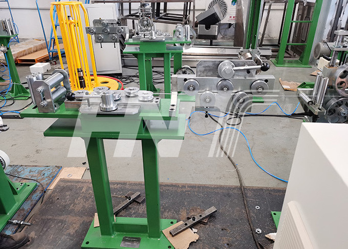 Cantilever Type Wire Rewinding Machine 350m/Min Basket Payoff Rewinding Lines