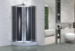 Sliding 35''X35''X85'' Shower Pods Cabins Tempered Glass