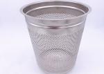 Round hole perforated metal filter basket for cleaning filter