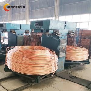 China 12000T/Year Capacity Copper Upward Continuous Casting Line for Oxygen-Free Copper Bar on sale
