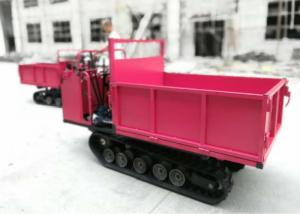 China Fashion Tracked Mini Dumper Transporter , Rubber Track Dumper For Goods on sale