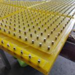 ZP275 Anti Slip Mat Rotary Table Mat Material PU For Drilling Rig
