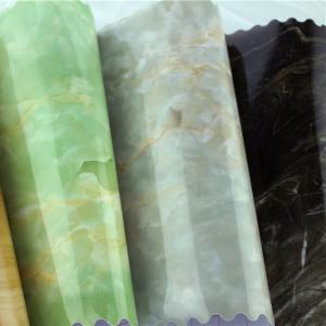 Wholesale OEM ODM Marble PVC Film Decorative Foil Rolls For Indoor Furniture from china suppliers