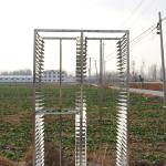 Food Grade Stainless Steel Rack Trolley With High Temperature Resistant Wheels
