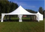 Golf Events 10m*10m Pagoda Tents Waterproof Flame Retardant 0.5kn/sqm