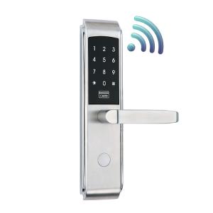 Wholesale Remote Management Smart Hotel Lock Silver / Black Intelligent Smart Lock from china suppliers