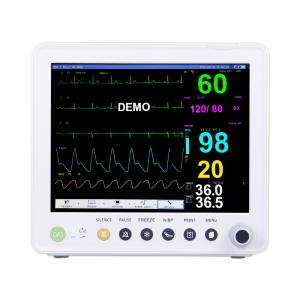 Wholesale White Patient Monitor Trolley 30kg Load Capacity for Emergency from china suppliers