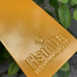 China Metallic Gold Powder Coating , Powder Paint Furniture Coating on sale