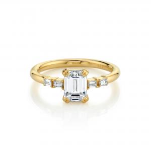 Wholesale Pure Gold Wedding Natural Diamond Ring Wedding Solid 14k / 18k Gold from china suppliers