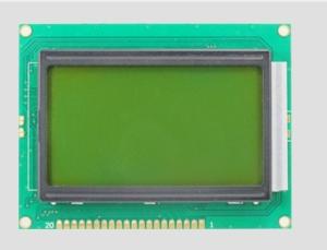 5V Power Supply Graphic LCD Display Module With 128*64 Resolution