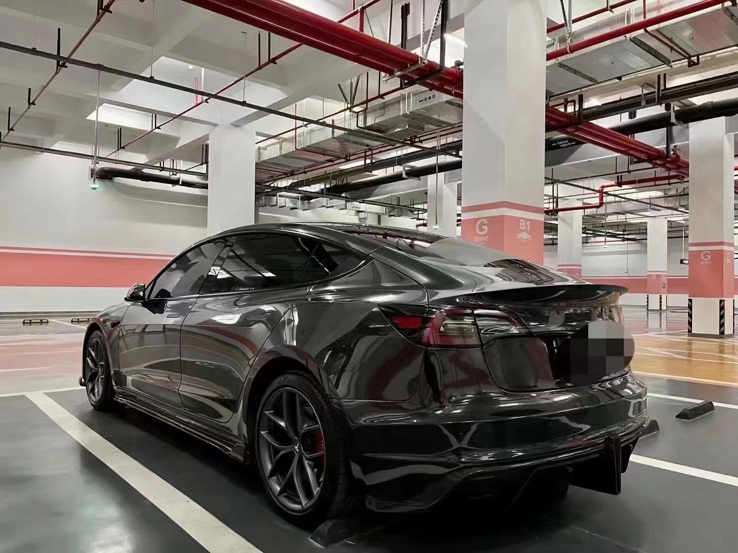 Selling MODEL 3 Body Kit Upgrade for the Tesla Model 3 With Robot-style Front and Rear Bumper Spoilers