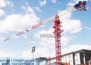 Wholesale PT6515 65M Jib Flat Tower Crane could equipt Anti-collision system for big Building Construction Site from china suppliers