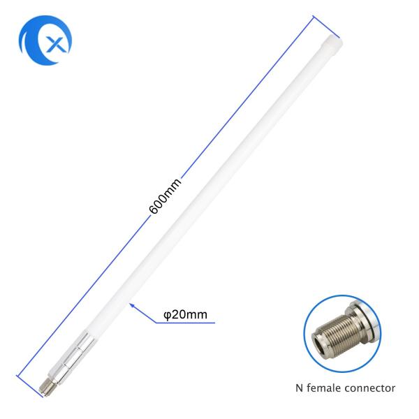 Outdoor Waterproof 5.8dBi fiberglass antenna N Type 915 MHz Antenna For LoRa