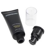 50G Black Aluminum Cream Tube Packaging Pcr Cosmetic Tube For Face Wash