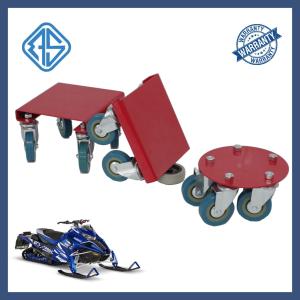 Wholesale Outdoor Non Slip 1500LBS Steel 8 Inch Snowmobile Flat Dollies Snowmobile Dolly Set from china suppliers