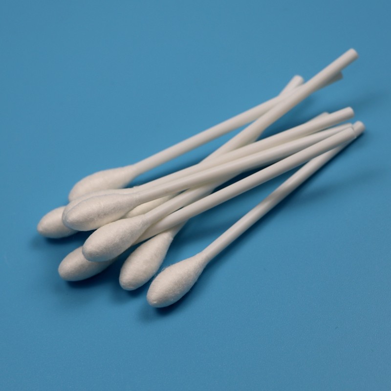 10cm PP Stick Big Round Head Cotton Bud Medical Qtips Cotton Swab Applicator