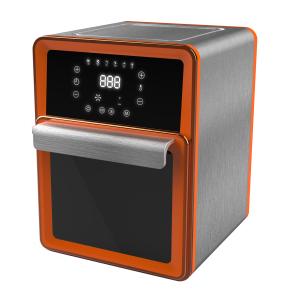 Wholesale Orange 11L Hot Air Fryer Oven PP &amp; Steel Material With Big Digital Screen from china suppliers