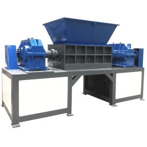 Wholesale Double Shaft Plastic Shredding Machines Durable 300kg/H For Waste Rubber from china suppliers