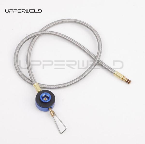 Stainless Steel Camping Gas Cylinder Connector Burner Stove Adapter for