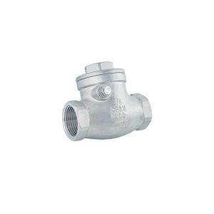 Wholesale Direct Industrial Usage 304/316 Stainless Steel Swing Check Valve Anti-Backflow Valve from china suppliers
