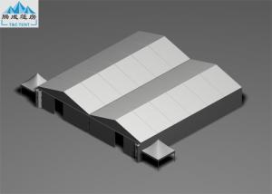 Wholesale Outdoor Large Warehouse Tent , White PVC Wall Roof Marquee Tent 15x30M For 300 People from china suppliers