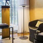 Nordic Floor Lamp Led Modern Iron Wood color Floor Lamps For Living Room LED
