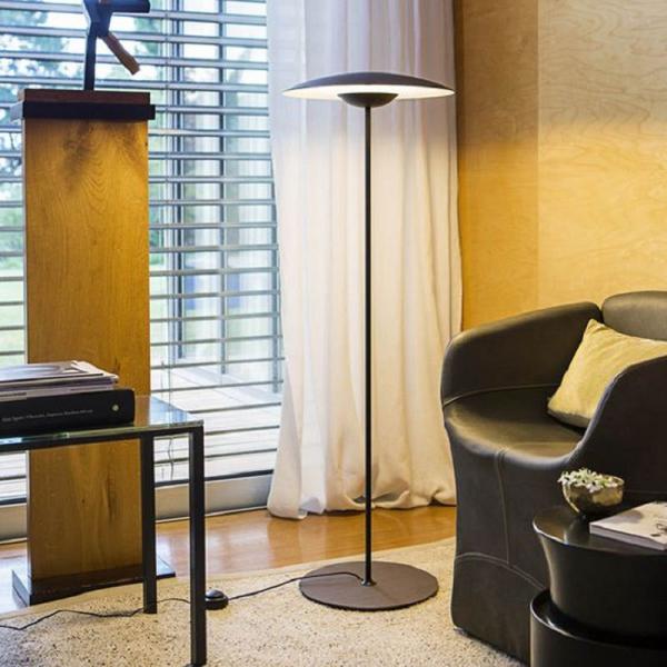 Nordic Floor Lamp Led Modern Iron Wood color Floor Lamps For Living Room LED
