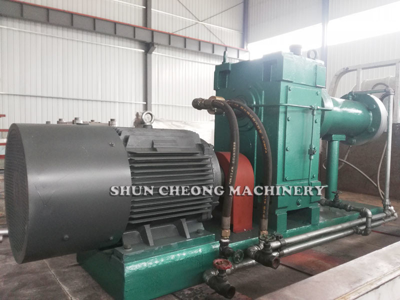CE 22kw Rubber Extruder Machine Hot Feed Extruder Equipment
