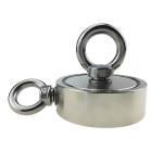 D75mm 200 kg Pull Force Double Sided Round Strong Magnetic Fishing Kit Salvage