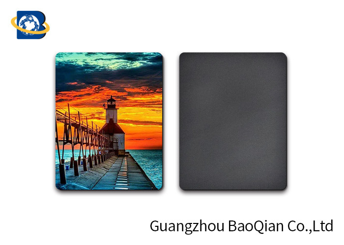 Beautiful Landscape 3D Refrigerator Magnets , Lenticular 3D Printing Magnets Flip Effect